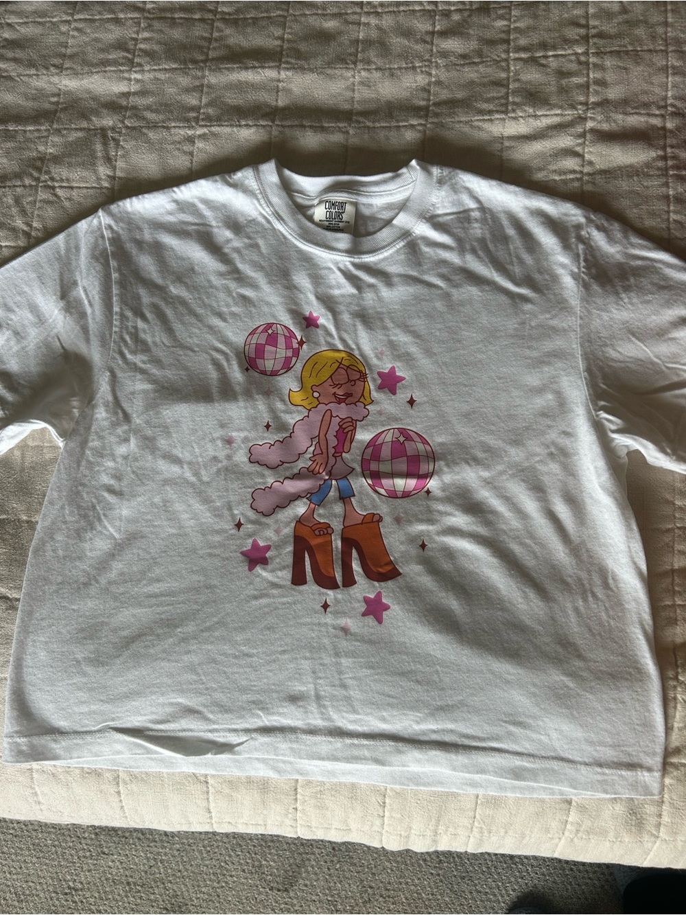 Comfort Colors Lizzie McGuire cropped tee
